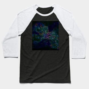 Black Panther Art - Glowing Edges 206 Baseball T-Shirt